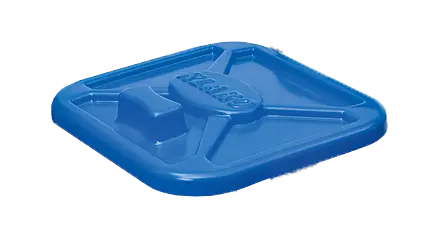 VKM víko malé 38x32 plast - modrý